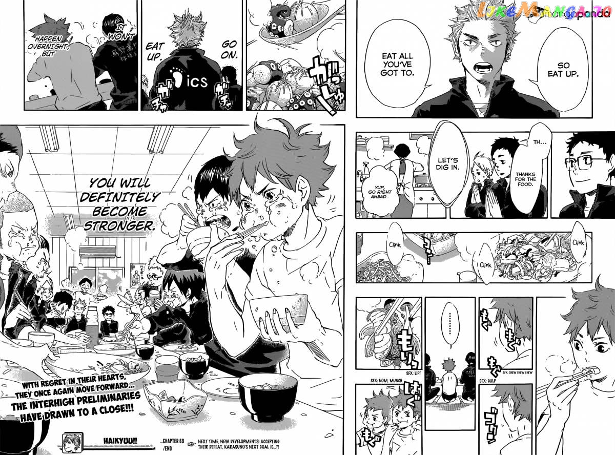 Haikyuu!!, Chapter 69 image 18